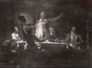 Henri Iv Dinant Chez Le Paysan Michau by Alexandre Menjaud
