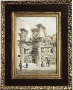 Rome. Forum Of Nerva. Arch Of Septimus Severus. by Massimiliano Bertozzi