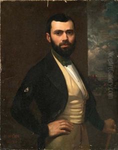 Portrait D'homme En Buste