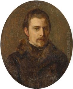 Portrait Des Deutschen Violinisten Otto Von Konigslow