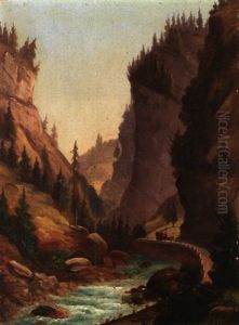 Bach In Berglandschaft Bach In Berglandschaft