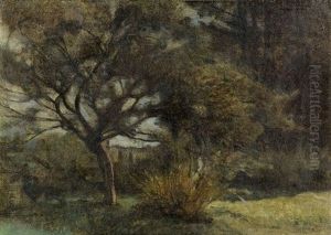 Landschaft Mit Baumen by Barthelemy Menn