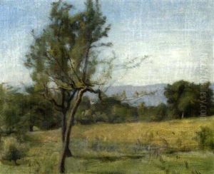 Landschaft Mit Baum by Barthelemy Menn