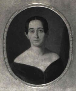 Portrat Einer Dame Mit Hochgestecktem Haar by Barthelemy Menn