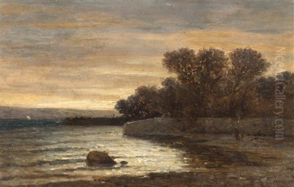 Coucher De Soleil Sur La Greve - view 1