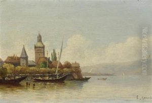 Studie: Blick Auf Den Genfer See Studie: Blick Auf Den Genfer See