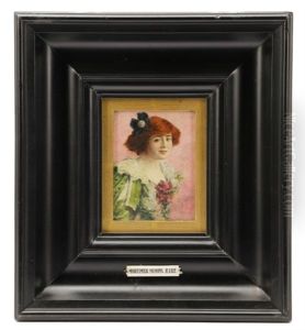 Portrait Of Mrs. Brown Potter by Mortimer Luddington Menpes