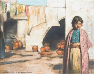 Light And Shade Circa by Mortimer Luddington Menpes