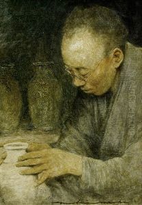 The Potter by Mortimer Luddington Menpes