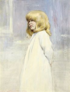 Going To Bed (+ Book Entitled Children Of The World By The Artist) by Mortimer Luddington Menpes