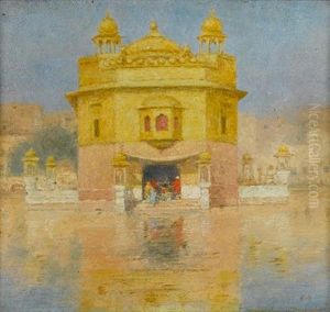 The Golden Temple, Amritsar by Mortimer Luddington Menpes