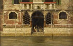 Doorway On The Grand Canal, Venice