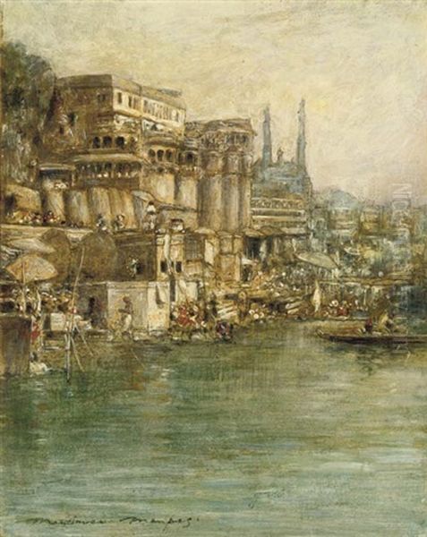 A View Of Benares - view 1