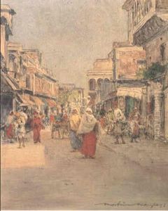 Far Eastern Street Scenes by Mortimer Luddington Menpes