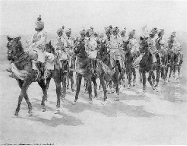 The Imperial Cadet Corps At The Durbar - view 1