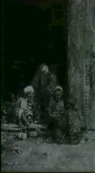 A Pair Of Arab Street Scenes (2) - view 1