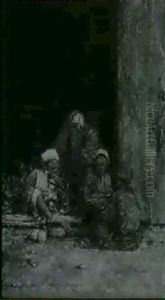 A Pair Of Arab Street Scenes                                (2)