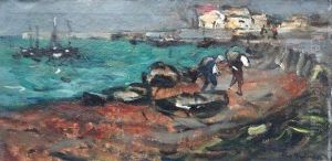 Le Retour Des Pecheurs by Paul Bertram