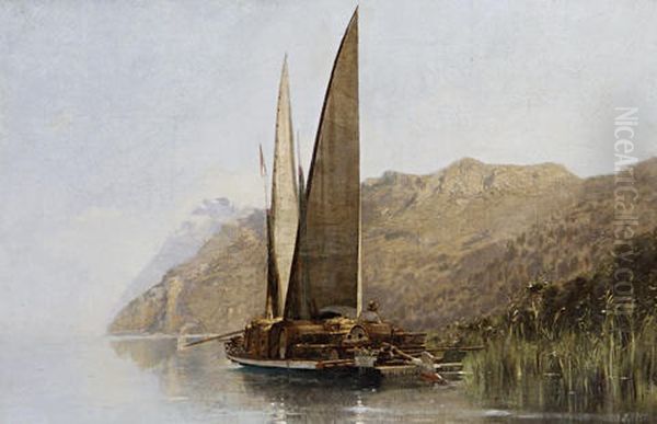 Petites Barques Du Lac Leman (pres Du Bouveret) - view 1