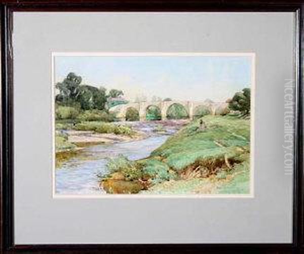 Chollerford Bridge, North Tyne, Northumberland - view 1