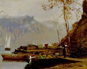 Paysage Au Bord Du Lac Paysage Au Bord Du Lac