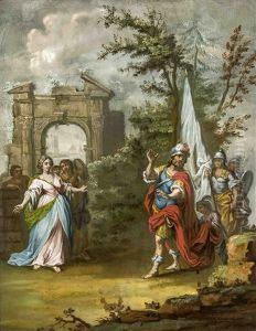 ''jephtas Tochter'' by Franz Thaddaeus Menteler the Elder