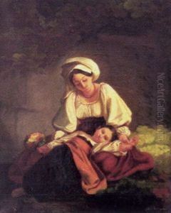 Sudlandische Genreszene by Max von Menz