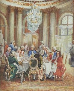 Friedrich Der Grosse Un Seine Tafelunde
