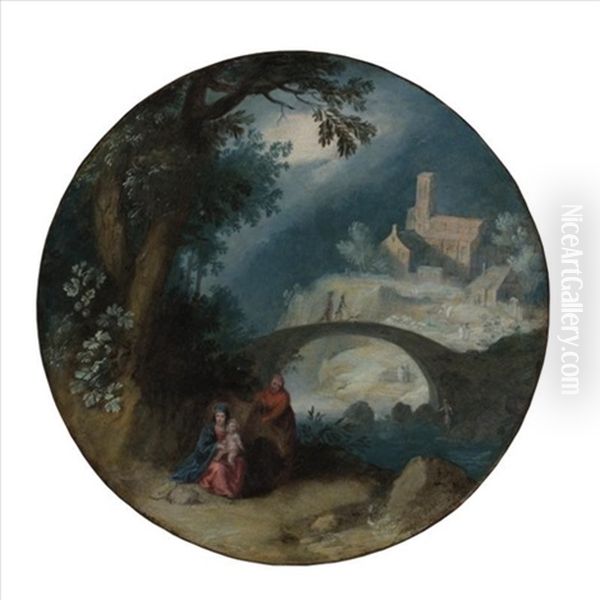 Rest On The Flight Into Egypt - view 1