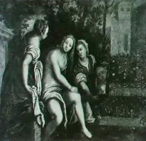 Bathsheba Bathing by Pietro Mera