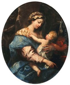 Madonna Mit Jesuskind Und Johannes Madonna Mit Jesuskind Und Johannes