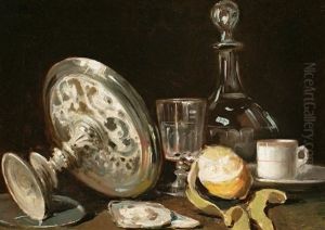 Bodegon by Benito Mercade y Fabregas