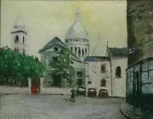 Parisian View by Marius Jean Antonin Mercie