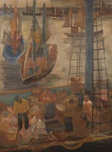 Le Retour Des Pecheurs by Charles Mercier