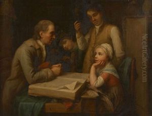 La Lecture De La Bible by Philip Mercier