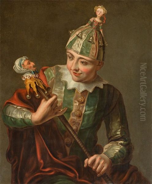 The Jester - Jeune Garcon En Costume De Folie - view 1