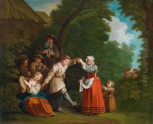 Ein Landlicher Tanz by Philip Mercier