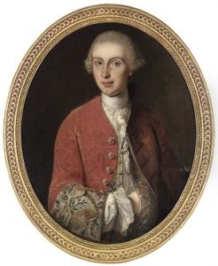 Portrait Of A Gentleman In Wig And Red Embroidered Coat Portrait Of A Gentleman In Wig And Red Embroidered Coat