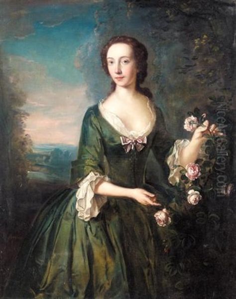 Portrait Of Mrs. Hamilton Gordon Of Newhall - view 1