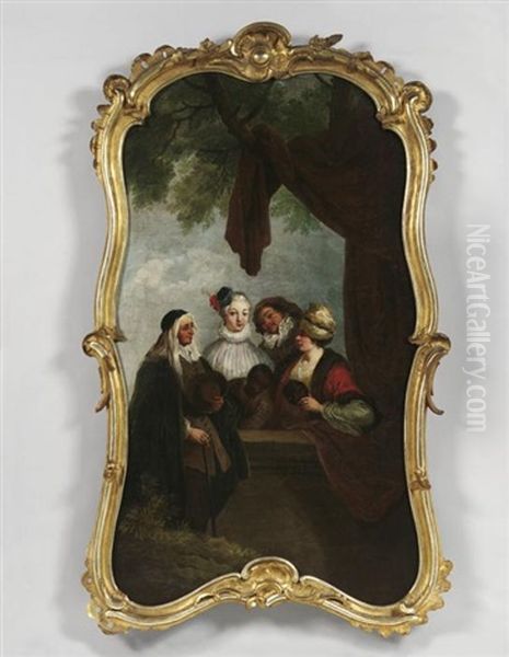 Gesellschaft Im Park (after Watteau) - view 1