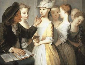 A School For Girls by Philip Mercier