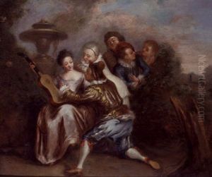 Fete Galante by Philip Mercier