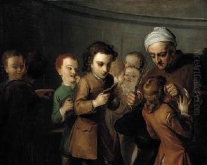 A School For Boys by Philip Mercier