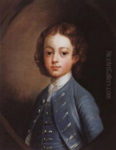Portrait Of A Young Boy by Philip Mercier
