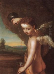 Master Hope As Cupid by Philip Mercier