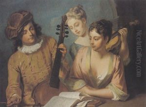 A Musical Party by Philip Mercier