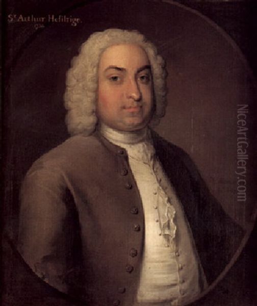 Portrait Of Sir Arthur Hesilrige, 7th Bt. - view 1