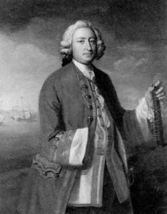 Portrait Of Captain David Brodie Holding A Telescope, Shipping Beyond