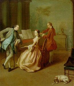 A Musical Gathering by Philip Mercier