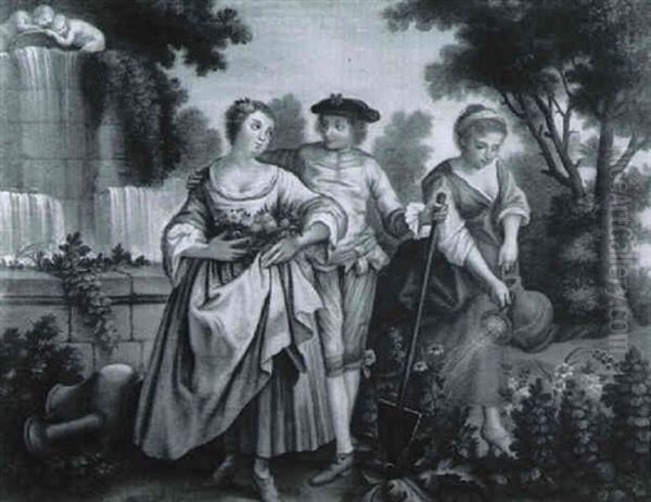 Tending To The Garden - view 1